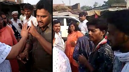 कांग्रेस उम्मीदवार सावित्री बाई फुले से लोगों ने पूछा क्या विकास किया? नहीं सूझा जवाब...