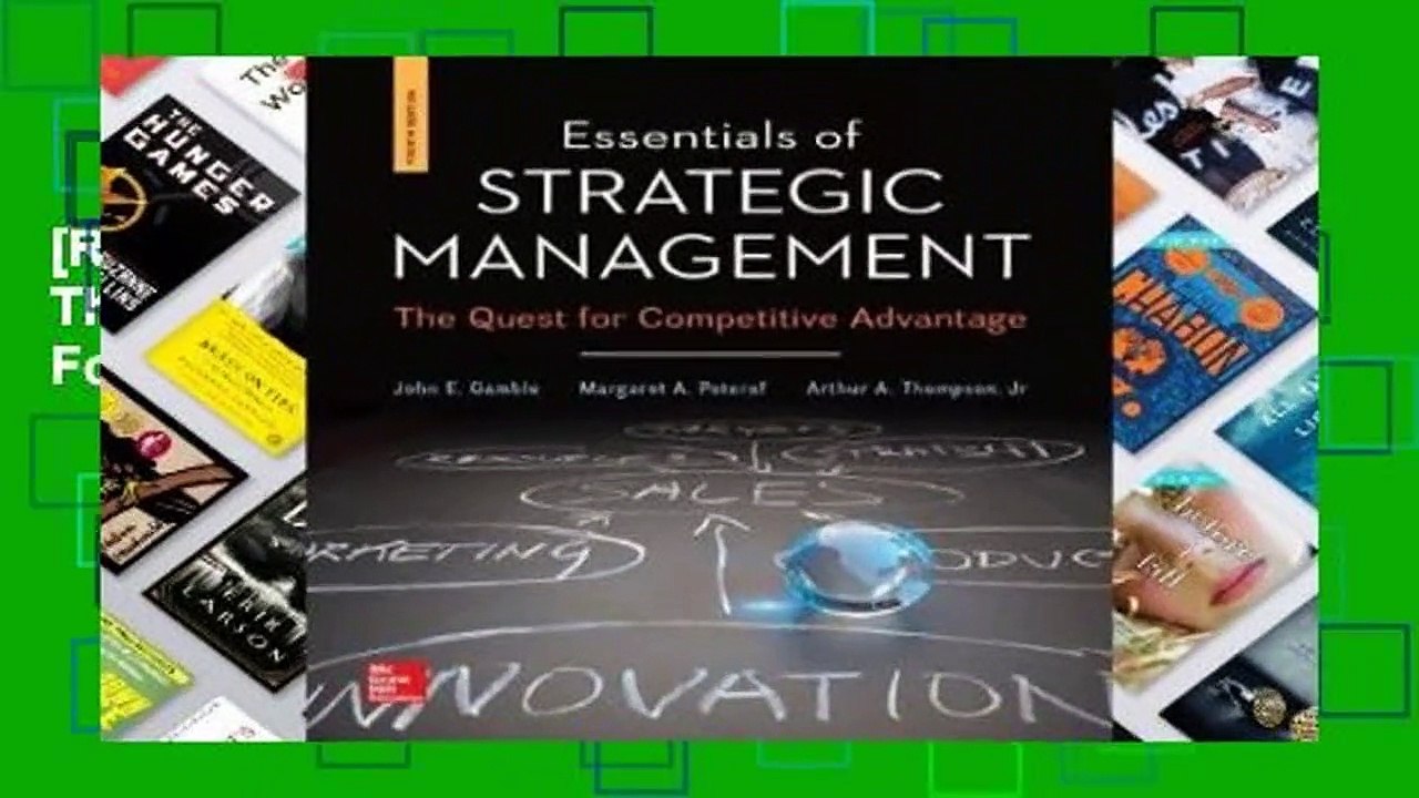 [Read] Essentials of Strategic Management: The Quest for Competitive Advantage  For Kindle