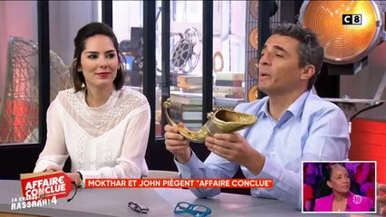 Descargar video: Sophie Davant et l'équipe d'Affaire Conclue piégée par Mokhtar sur C8 - Regardez