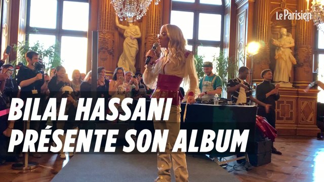 Bilal Hassani présente «Kingdom» à la mairie de Paris