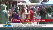 Vegan festivaline büyük ilgi