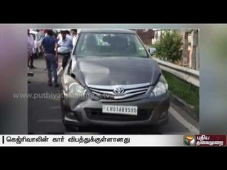 Arvind Kejriwal Escapes from minor accident, none hurt: Punjab