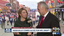 Cardinals fans get ready for the NFL draft