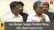 Live: Nadigar Sangam President Nassar talks about Cauvery issue