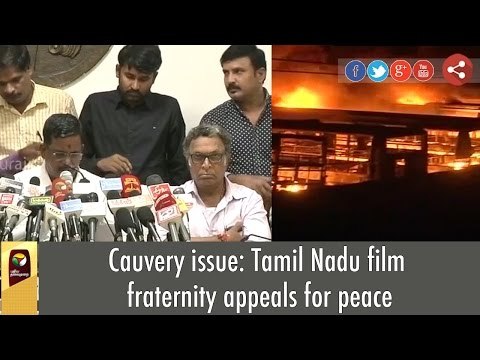 Cauvery issue: TN film fraternity condemns violent protest in Bangalore