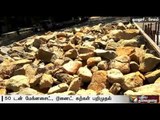 Seven lorries seized for illegally mining of 50 tonnes of magnesite stones in Salem