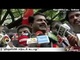 Cauvery issue: Seeman's Naam Tamilar Katchi Cadre attempts Self Immolation at Rally in Chennai