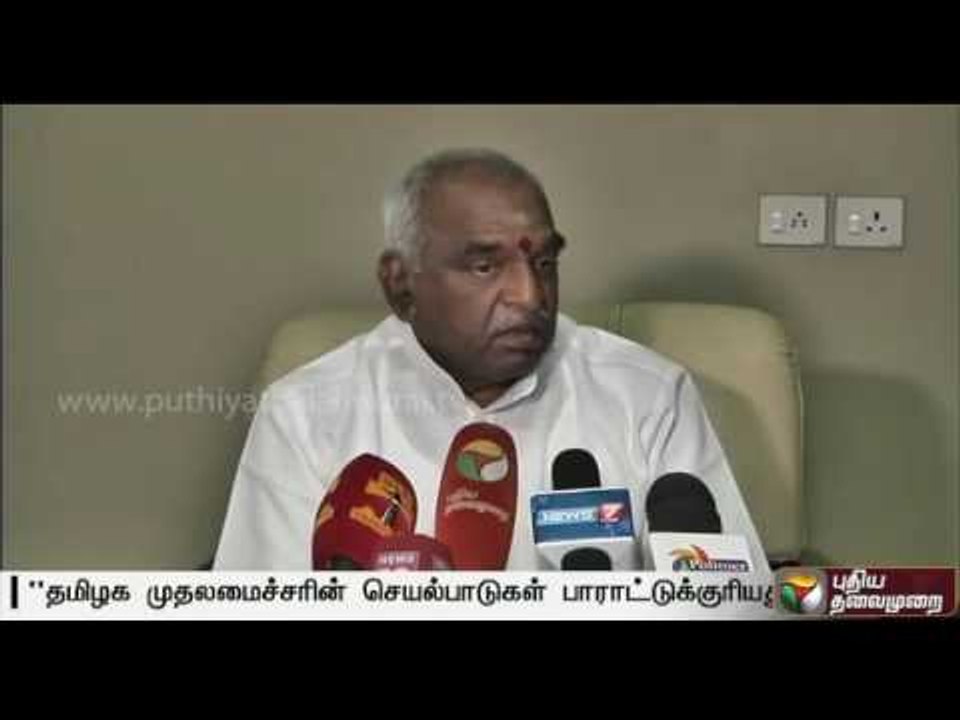 Pon Radhakrishnan praises Jayalalithaa over handling of Cauvery issue