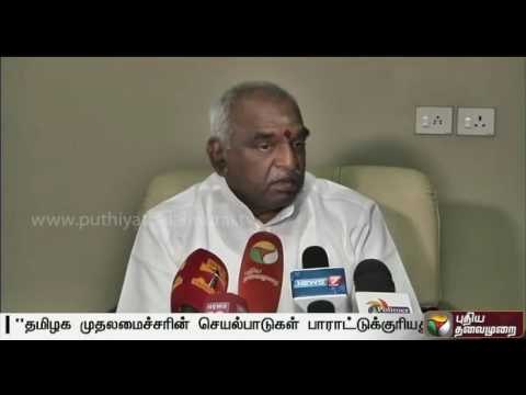 Pon Radhakrishnan praises Jayalalithaa over handling of Cauvery issue