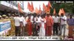 TN Shiva Sena stages protest against attack of Tamils in Karnataka