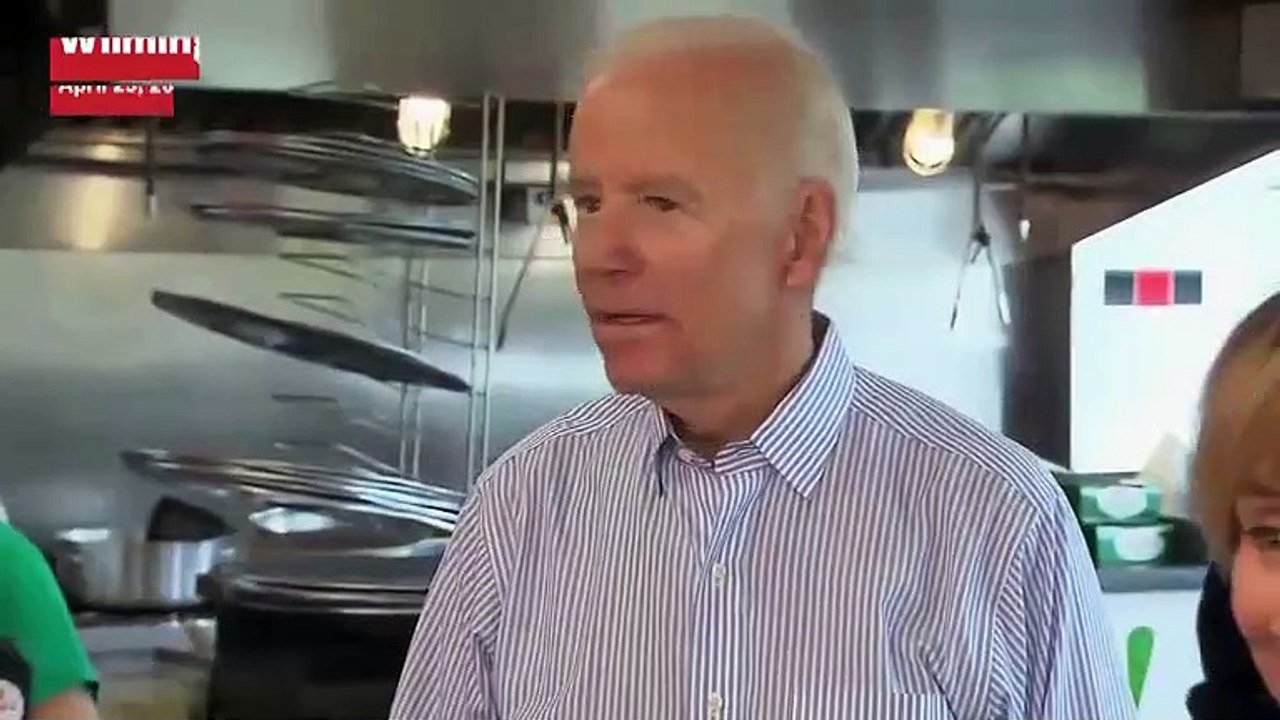 Joe Biden Laughs Off President's Tweet: 'Everybody Knows Donald Trump'