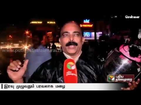 Heavy rains lash Chennai, lead to waterlogging