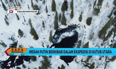 Merah Putih Berkibar dalam Ekspedisi Kutub Utara