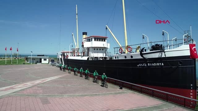 Samsun 19 Günde 1919 Kilometre Pedal Çevirecekler