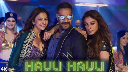 HAULI HAULI : De De Pyaar De | Ajay Devgn, Tabu, Rakul | Neha Kakkar, Garry Sandhu, Tanishk Bagchi