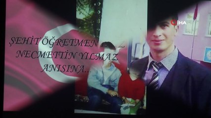 Şehit Necmettin öğretmenin babası gözyaşlarını tutamadı