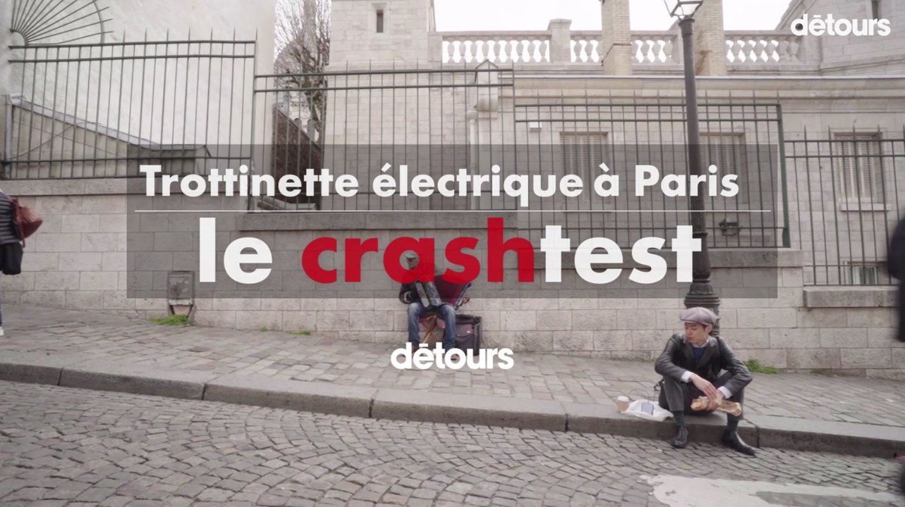 Trottinette électrique à Paris : le crashtest