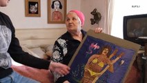 Russian grandma takes Instagram by storm as she battles dementia through embroidering masterpieces