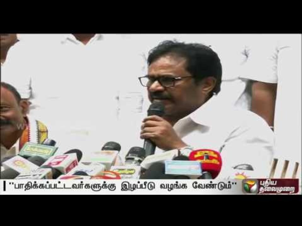 Central Government  should take responsibility for TN-Karnataka districts issues : Thirunavukkarasar