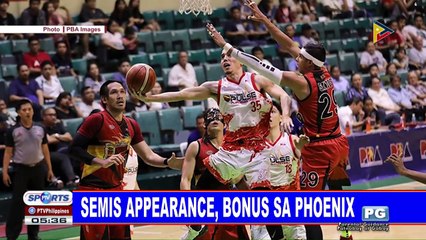 Semis appearance, bonus sa Phoenix