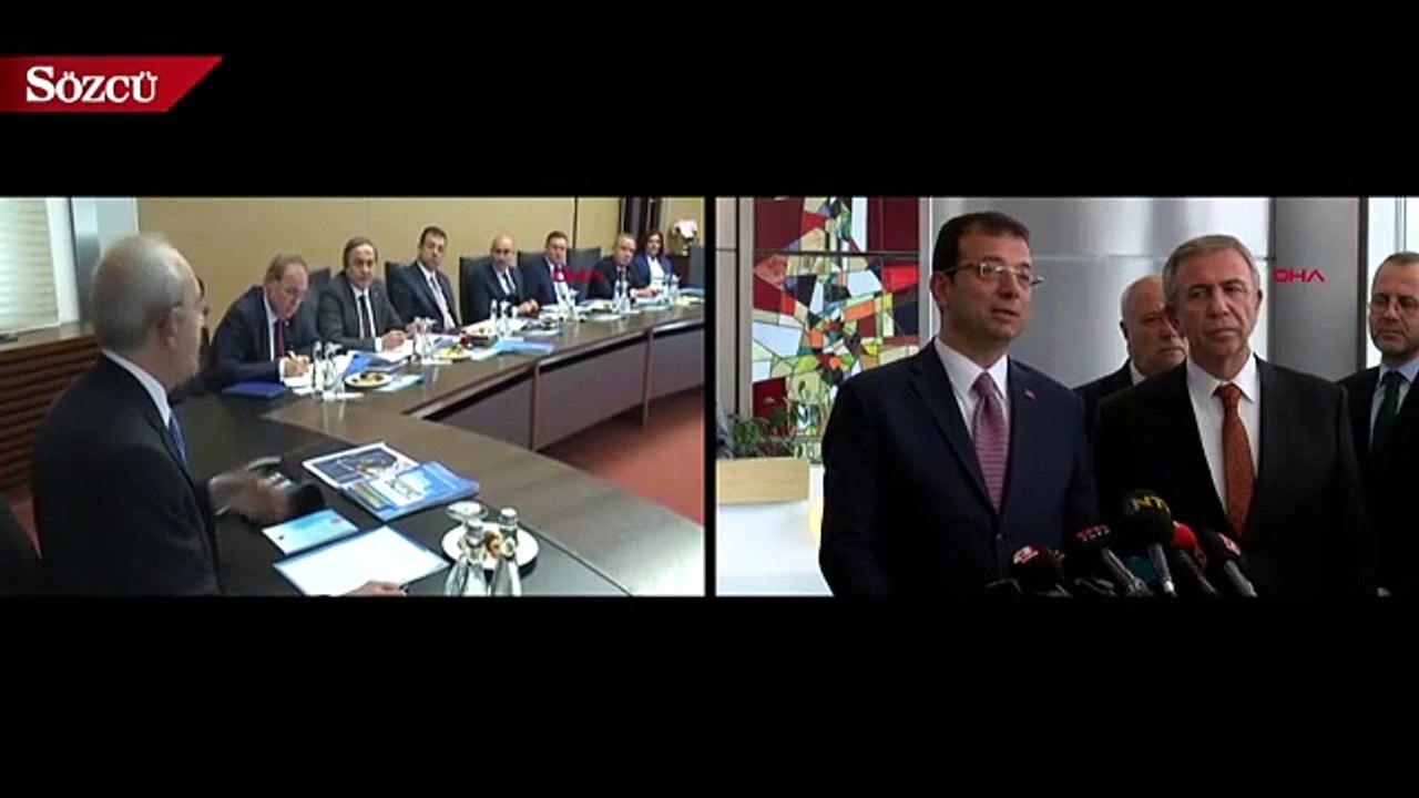 Kılıçdaroğlu, CHP’li Büyükşehir Belediye Başkanları ile görüştü