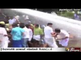 Students protest against self financing medical colleges outside Kerala Assembly