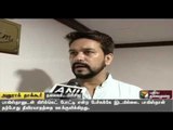 No question of playing cricket with Pakistan right now says BCCI president Anurag Thakur