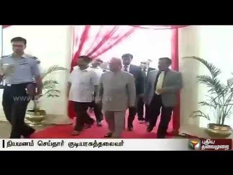 President approves the appointment of 15 judges of whom 9 are advocates at present to the Chennai HC