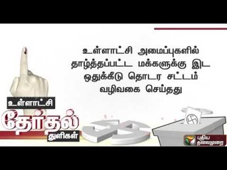 Election Snippets : Details about The Tamil Nadu Panchayats Act, 1958
