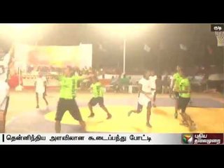 Hindustan University registers second victory in southern zone basketball tournament