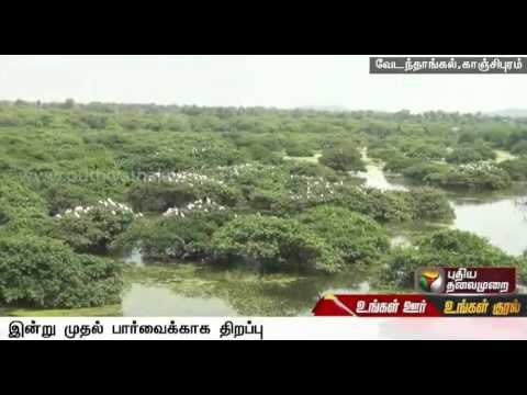 Vedanthangal Bird Sanctuary opened for tourists from today