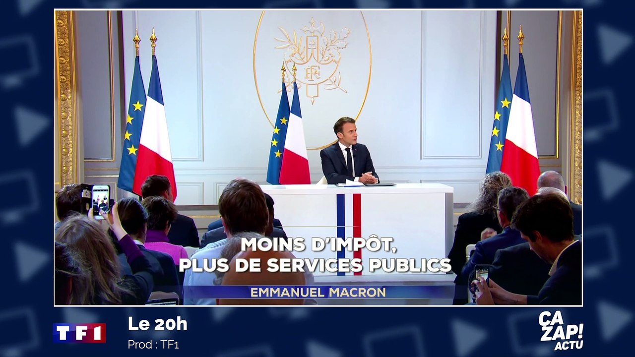 63 % des Français n’ont pas été convaincus par Macron - ZAPPING ACTU DU 26/04/2019