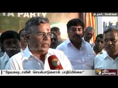 TN leaders condemn Dewa Gowda's hunger strike over Cauvery issue