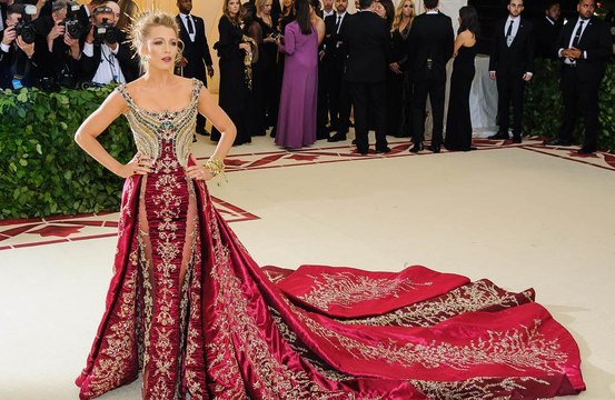 Blake Lively lied about her red carpet outfits