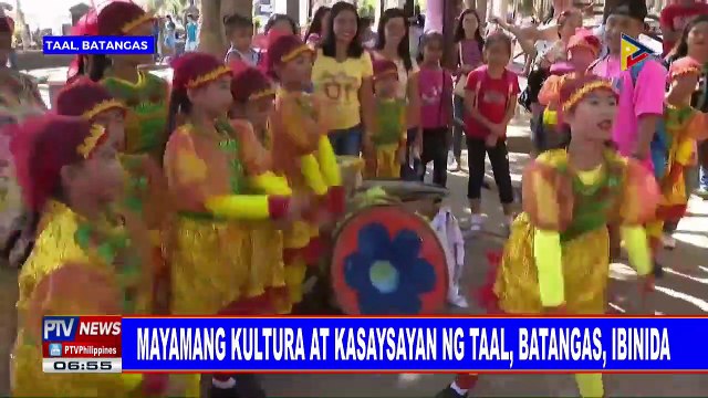 Mayamang kultura at kasaysayan ng Taal, Batangas, ibinida