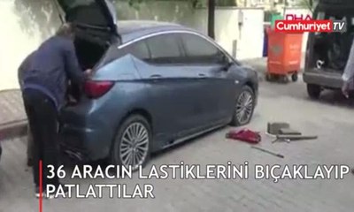 Gece saatlerinde terör estirdiler... "Bunu yapanlar bilinçli olarak yapmış"