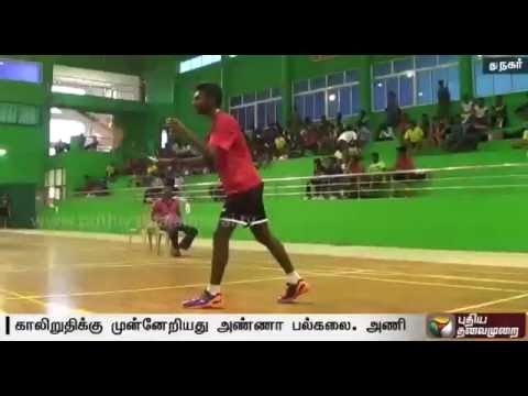 South Zone university badminton: Anna University team qualifies for quarterfinals