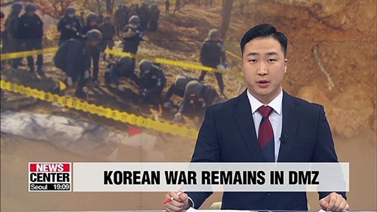 S. Korean military finds additional war remains at DMZ