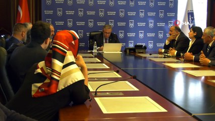 Başkan Yavaş, çarşı esnafını makamında kabul etti