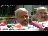 Thangkabalu wishes for the speedy recovery of Jayalalithaa