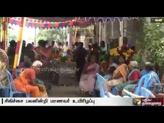 Student dies of Dengue fever in Porur, Chennai