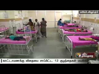 Twelve children hospitalised after consuming Jatrohpa seeds