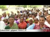 Farmers stage protest in Tiruchy asking for continuous release of water for irrigation