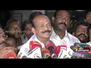 ADMK Ponnaiyan Press Meet Regarding CM  Jayalalithaa's Health At Apollo