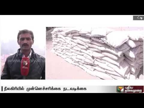 Pre-cautionary measures ahead of the monsoon at Nilgiris