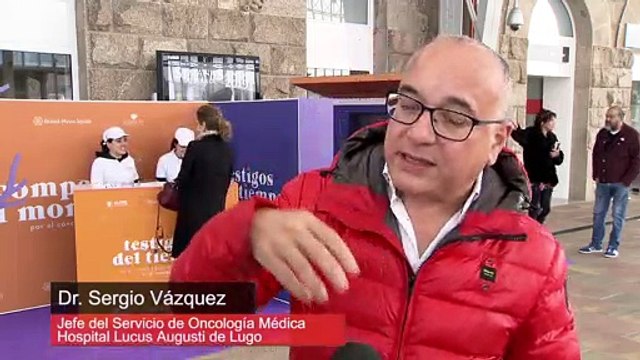 Santiago acoge la campaña 'Testigos del Tiempo' contra el cáncer renal