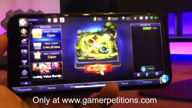 Mobile Legends Cheats - 3in1 - Get Diamonds, Points and Tickets