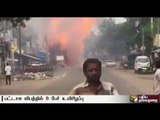 Eight dead in major fire accident at Sivakasi cracker unit