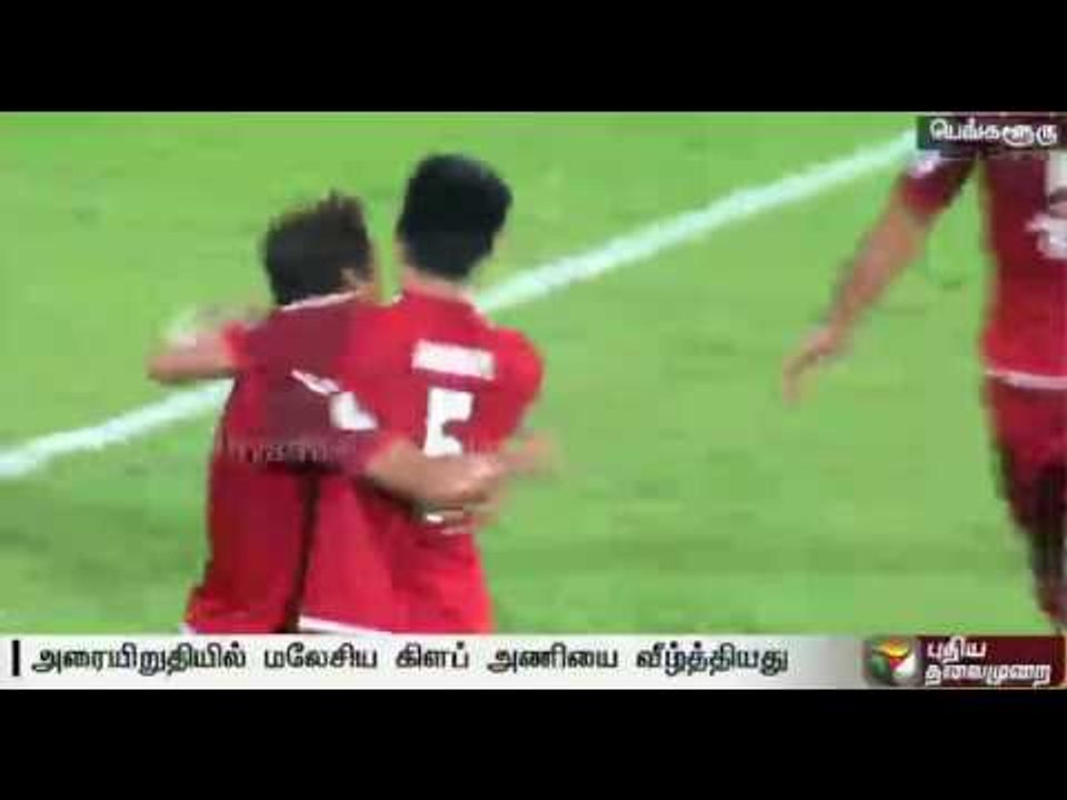 Bengaluru FC reaches AFC Cup final ; first Indian club to do so