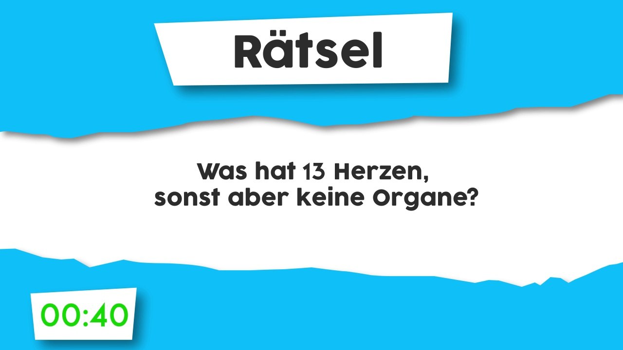 Rätsel : 13 Herzen